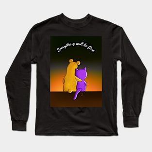 Plum & Custard - Everything Will Be Fine Long Sleeve T-Shirt